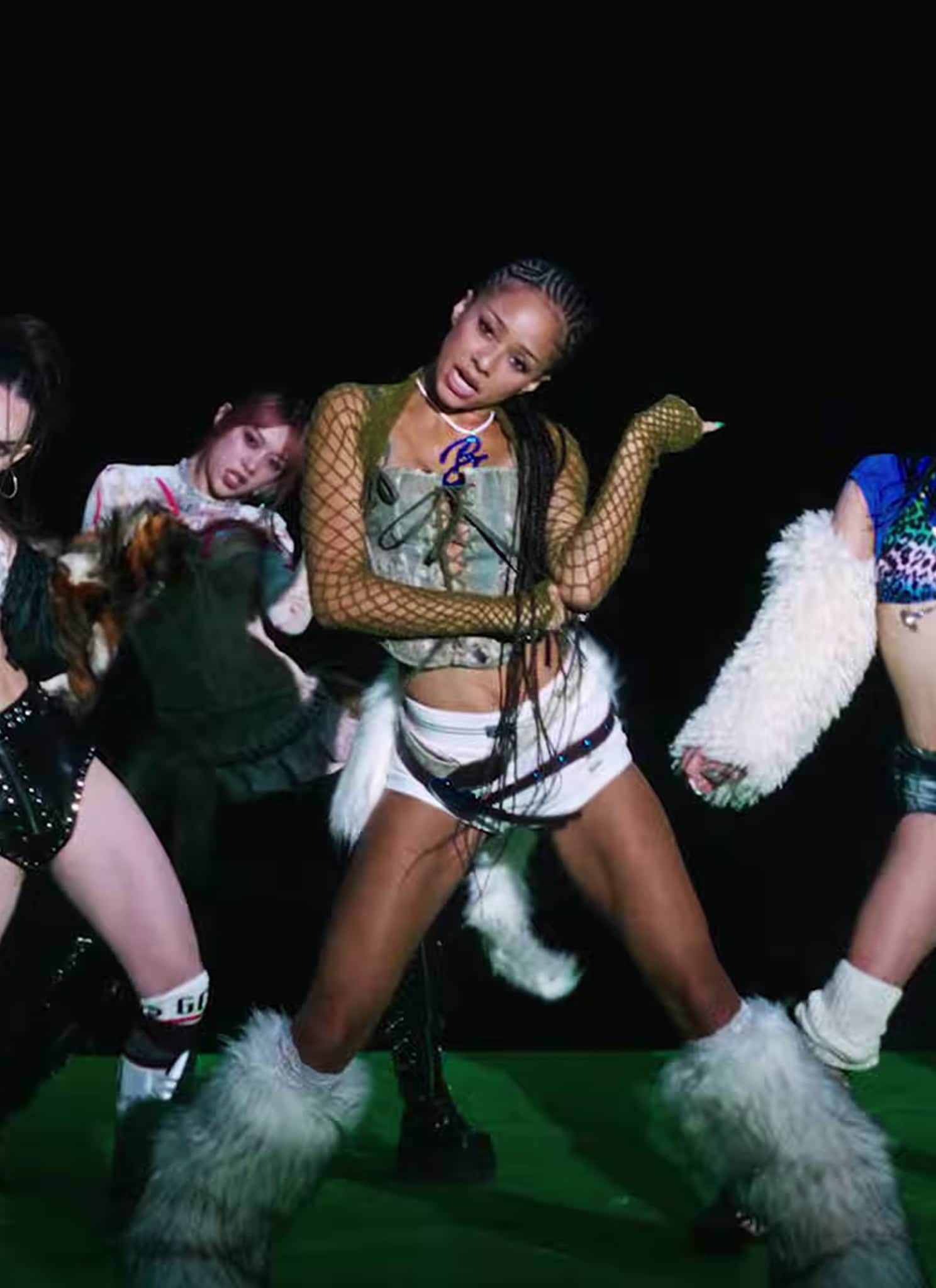 Still from KATSEYE's "Gnarly" music video.
