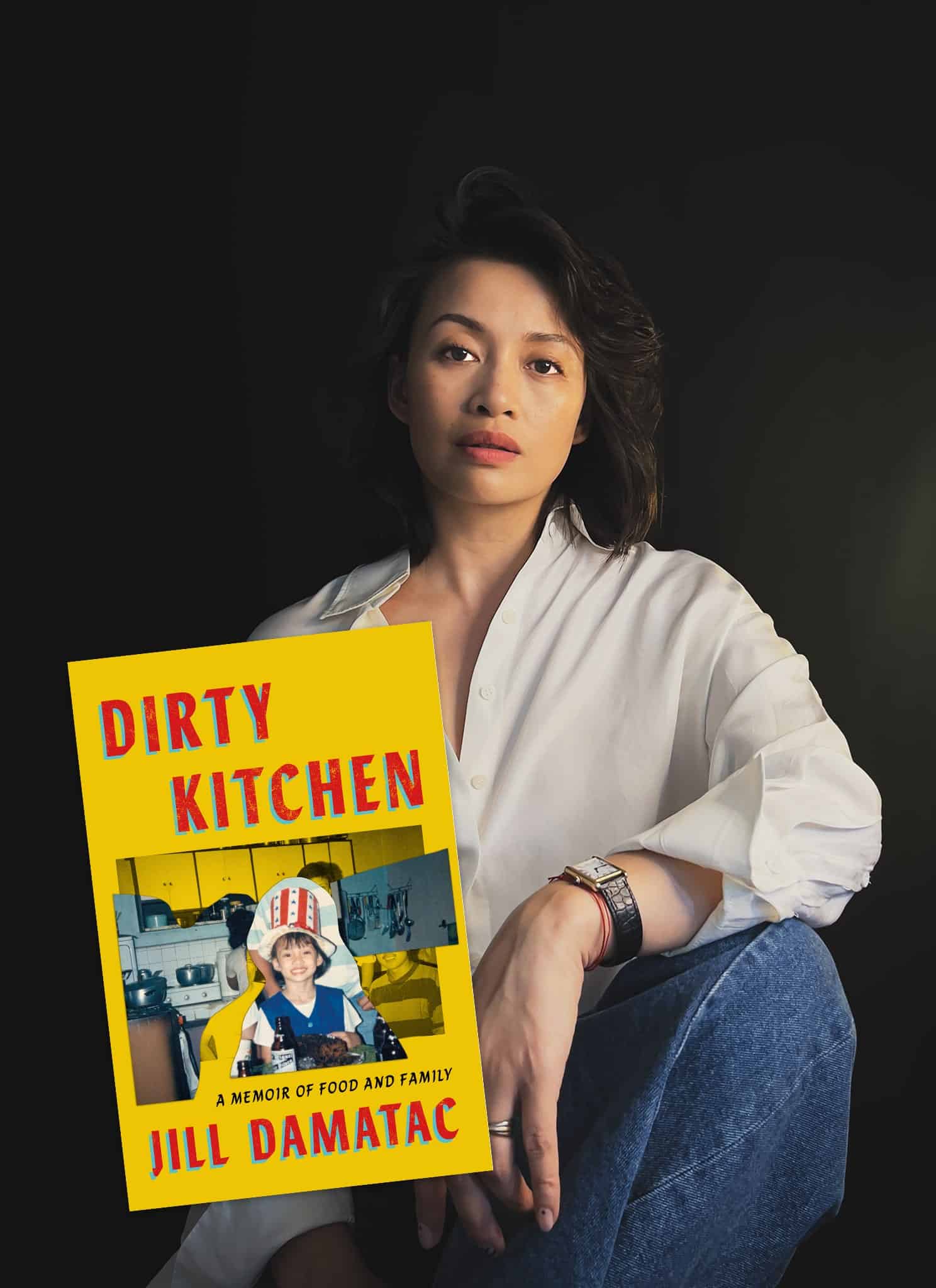 Jill Damatac and her debut memoir, "Dirty Kitchen: A Memoir of Food and Family."