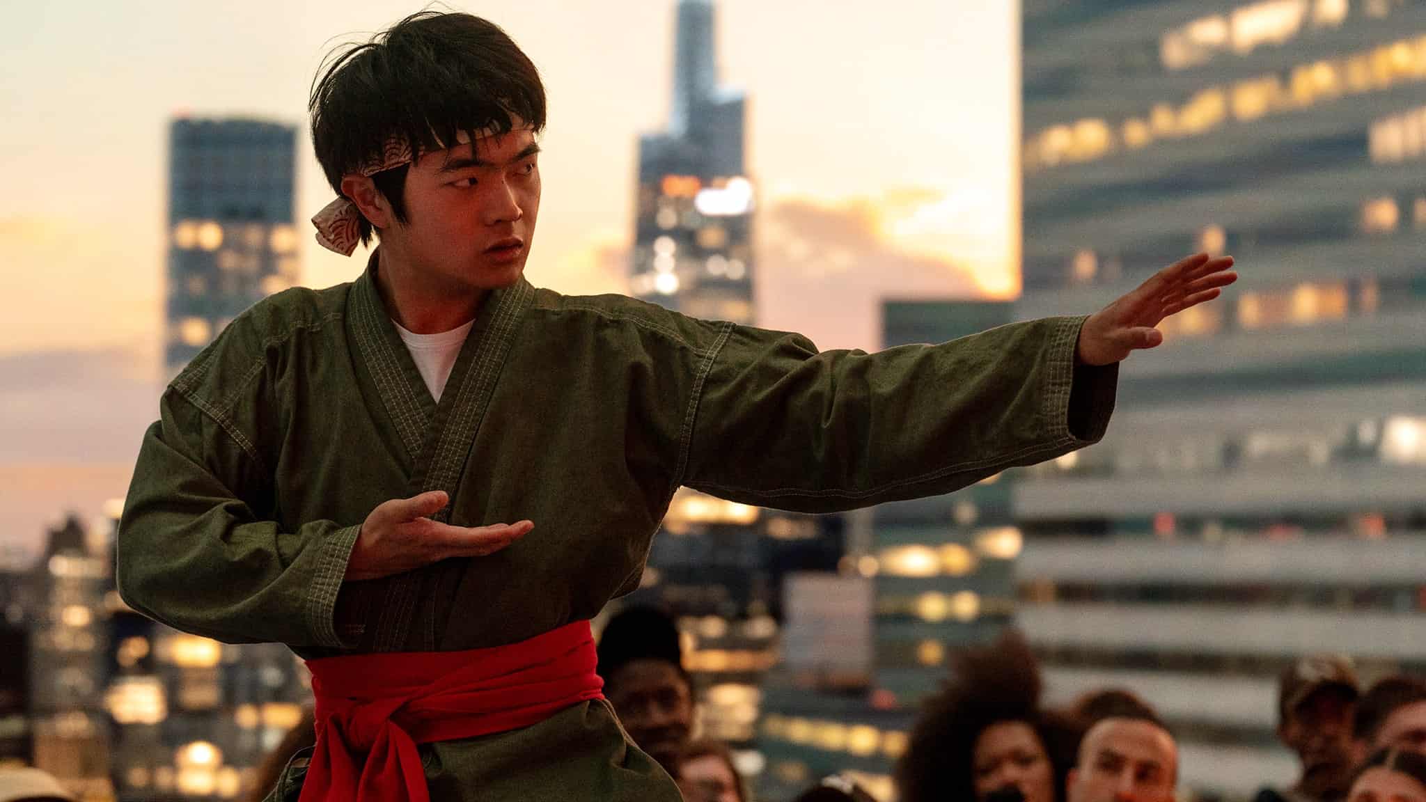 Ben Wang as Li Fong in "Karate Kid: Legends."