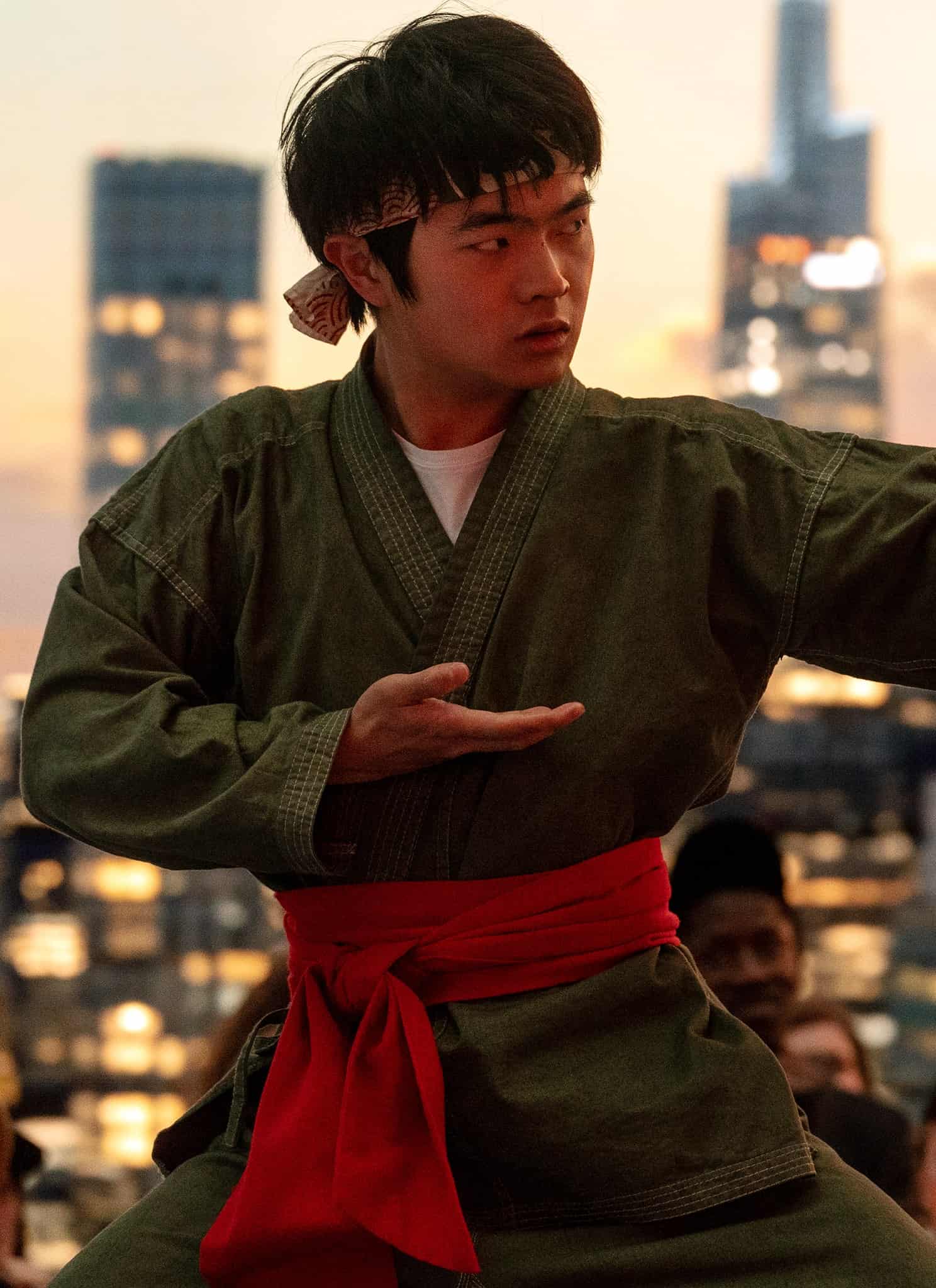 Ben Wang as Li Fong in "Karate Kid: Legends."