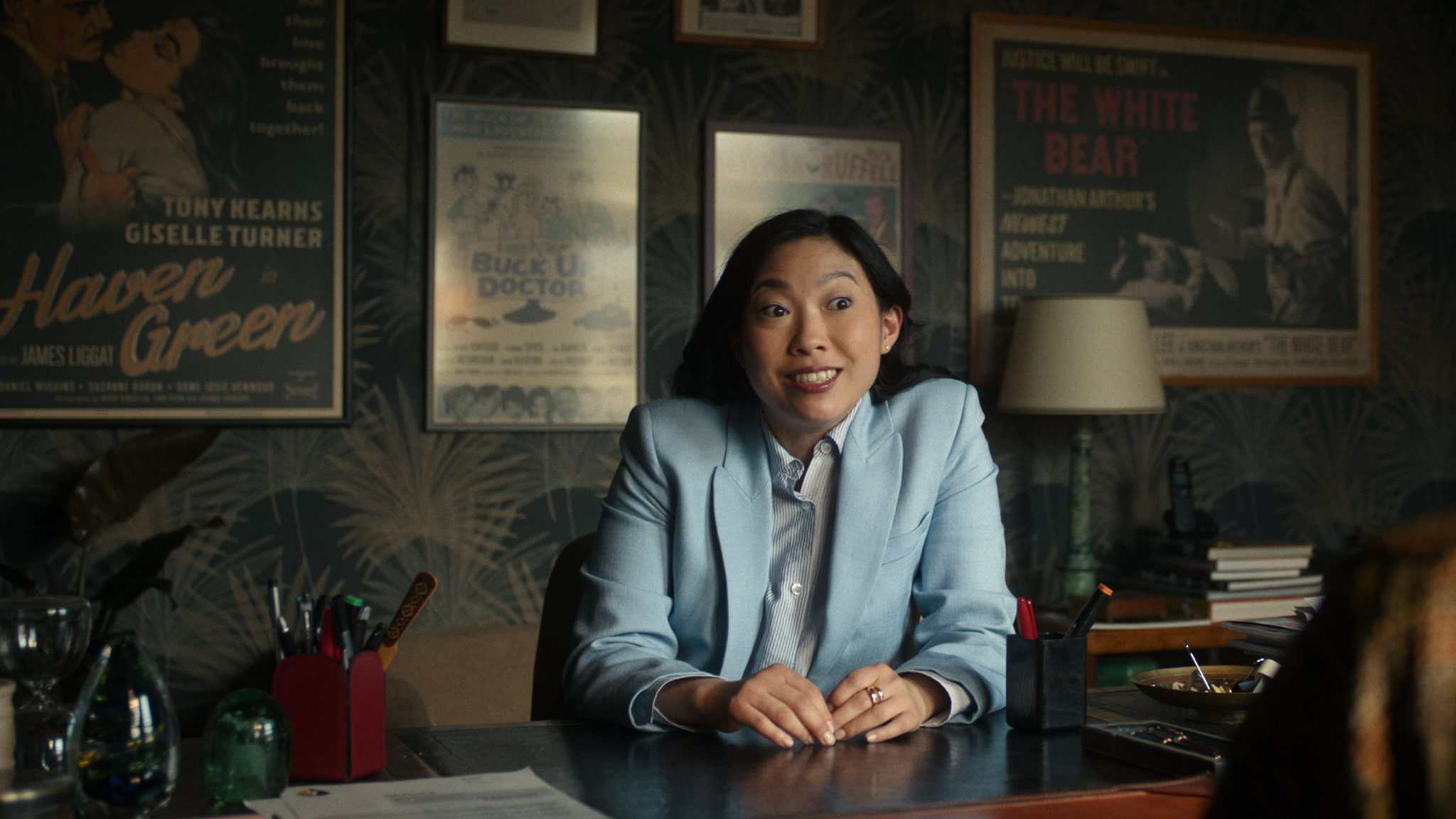 Awkwafina as Kimmy in "Black Mirror" season 7, episode 3.