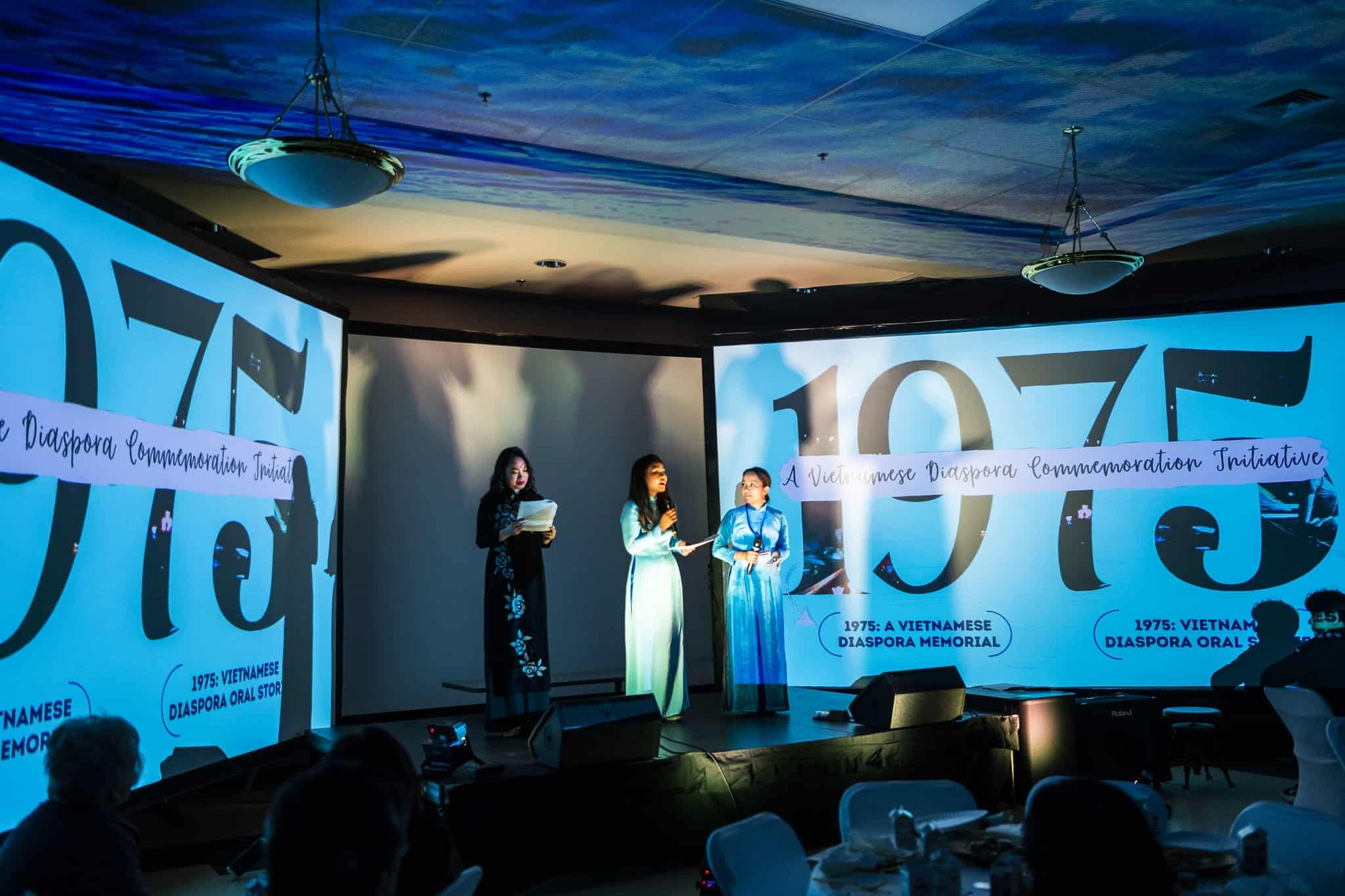 Ngoc-Tran Vu and her team hosted a town forum about the construction of a new memorial.