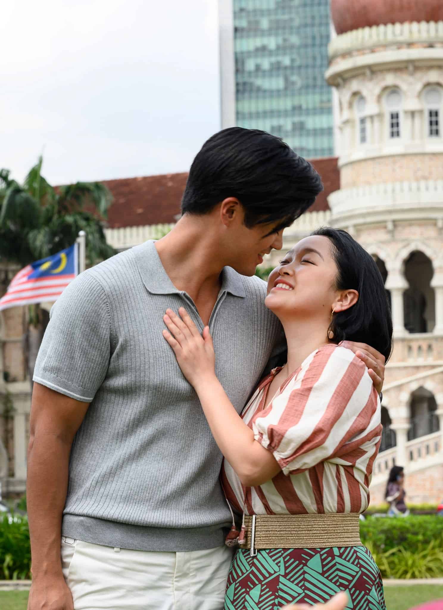 Ross Butler and Lana Candor as Kai and Leah in "Worth the Wait."