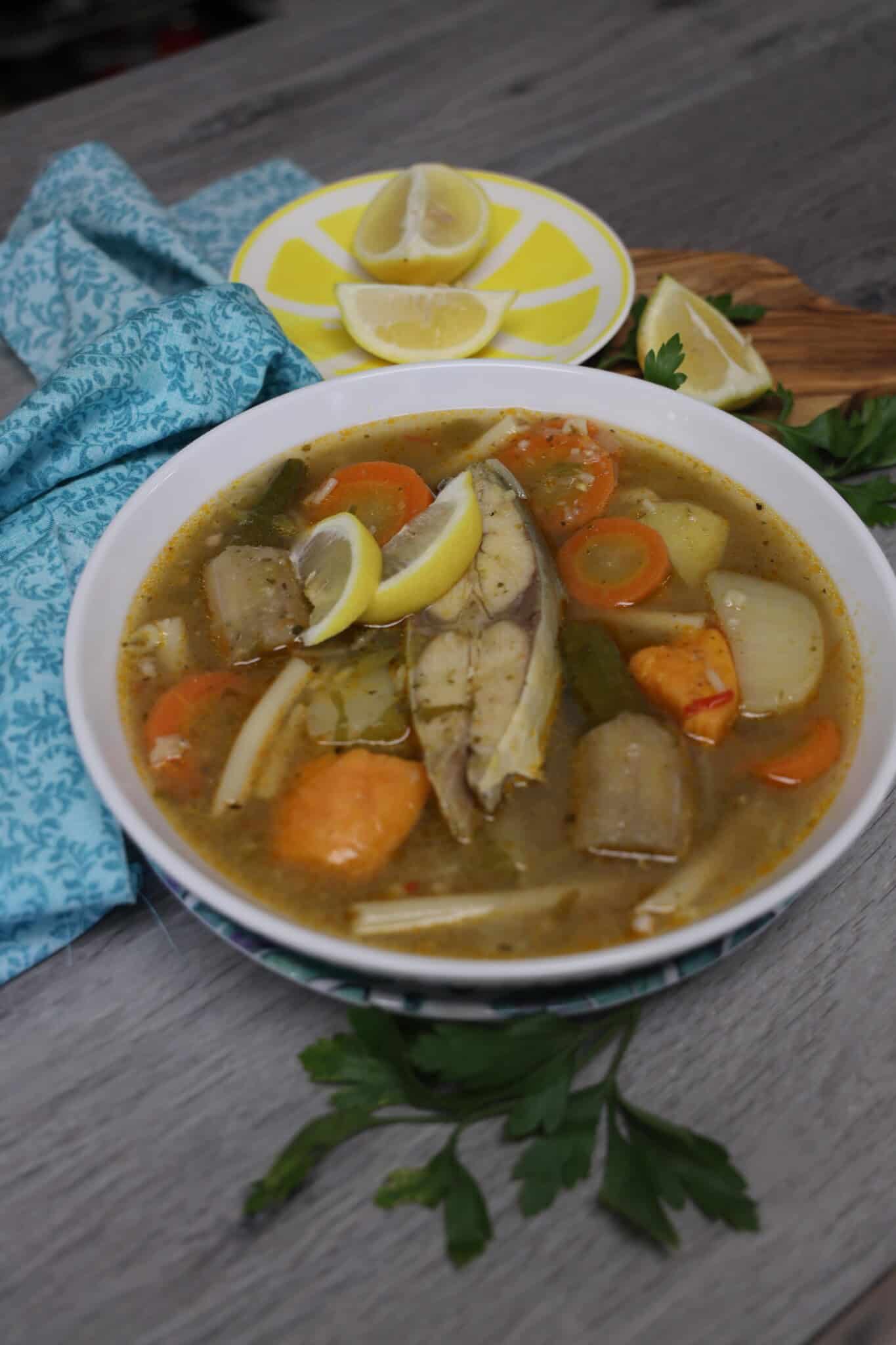 Bowl of soup.