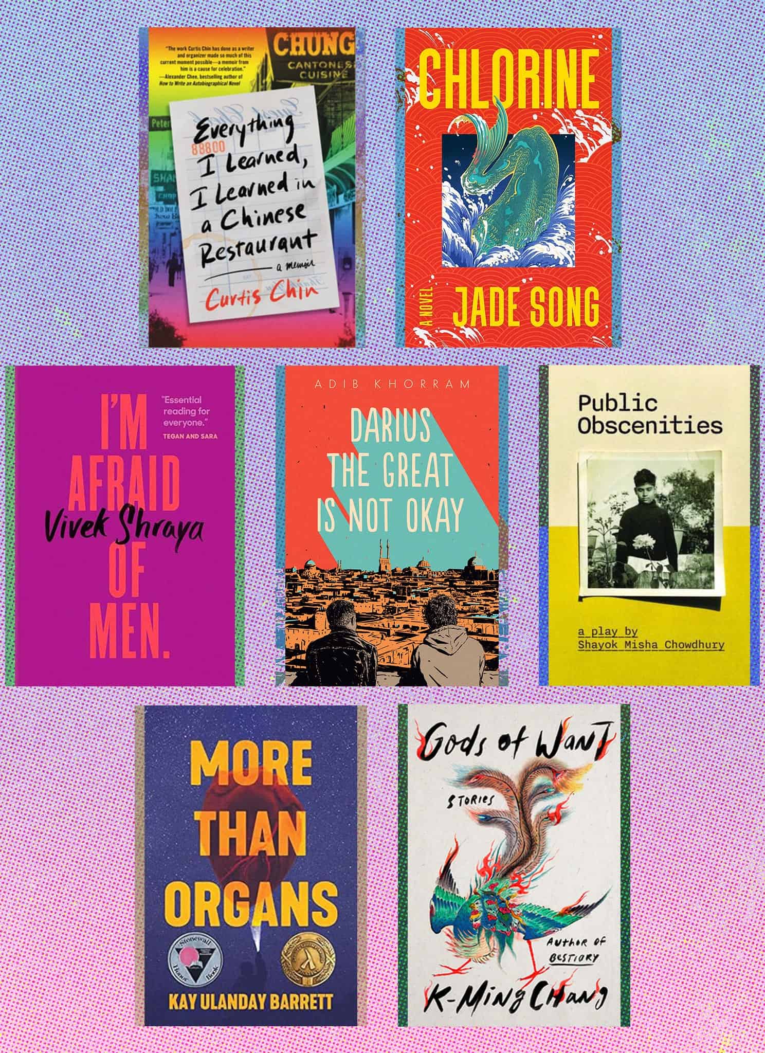 LGBT books from the Asian diaspora.