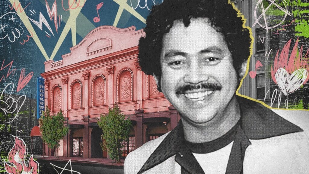 Ness Aquino, owner of Mabuhay Gardens.