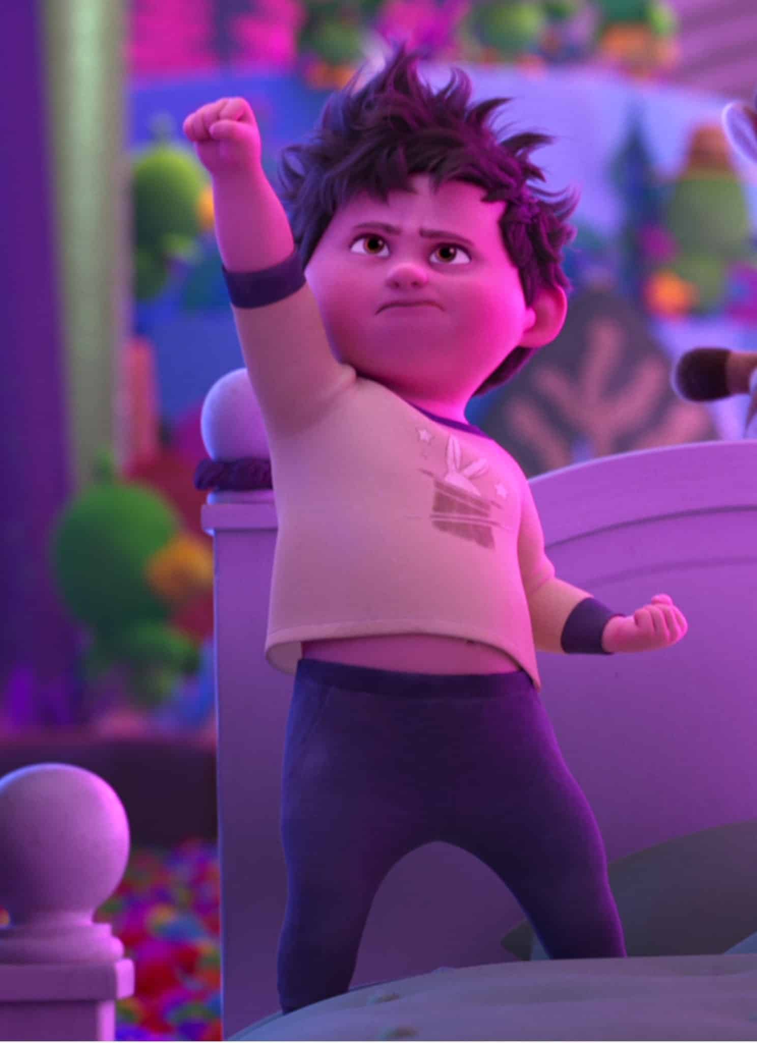 Colorful scene from Netflix In Your Dreams trailer.