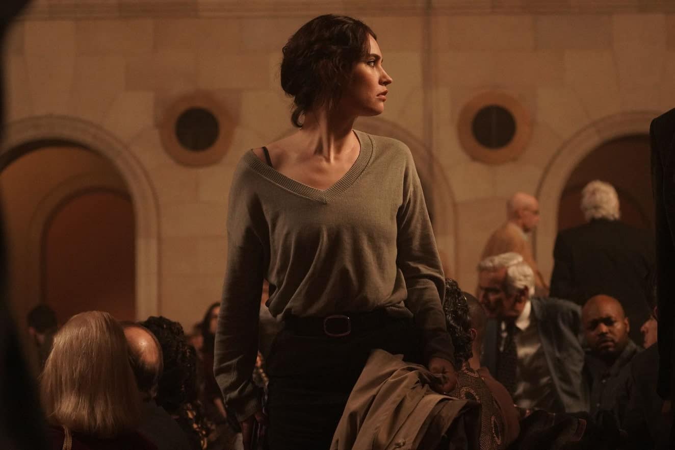 Lily James in "Relay."