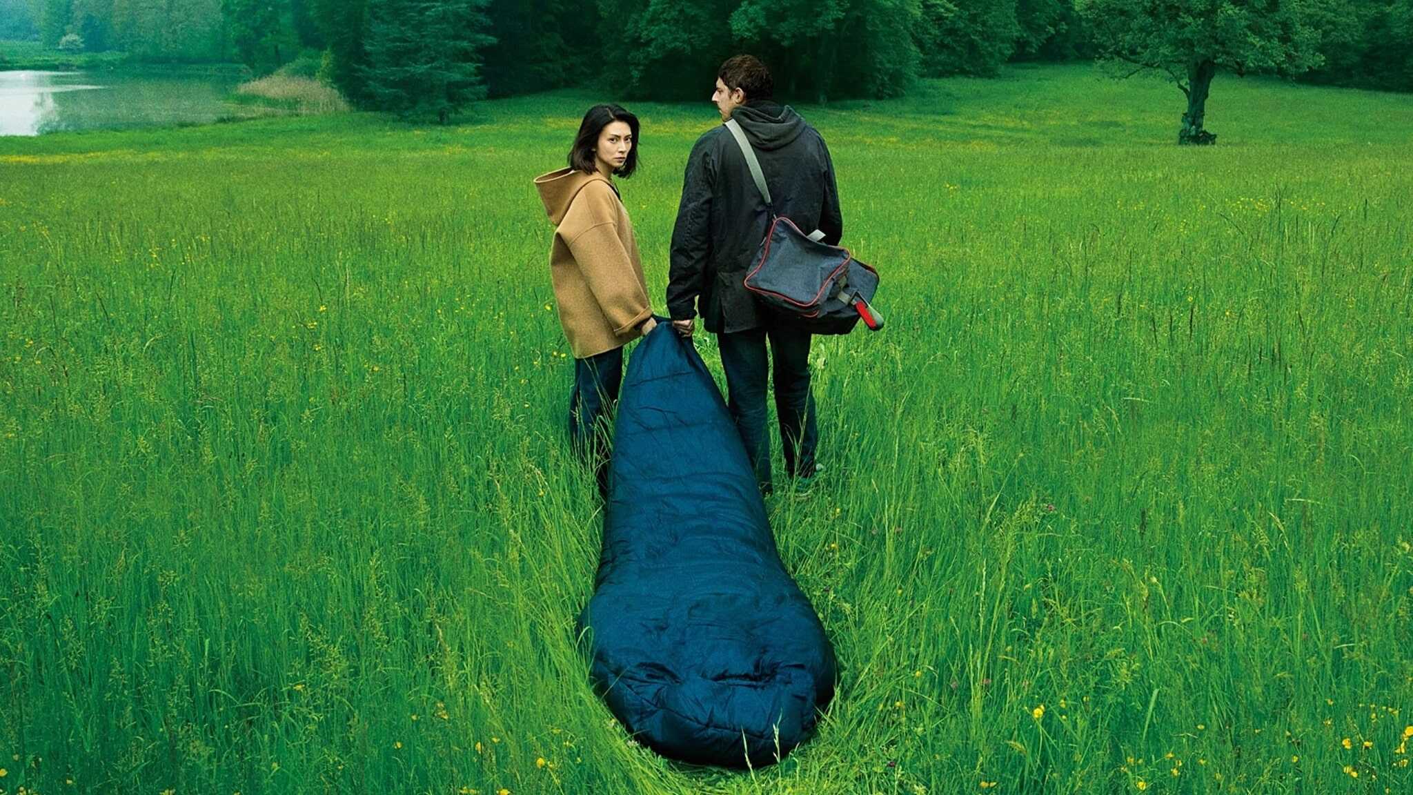 Ko Shibasaki as Sayako and Damien Bonnard as Albert in Kiyoshi Kurosawa's remake of "Serpent's Path."