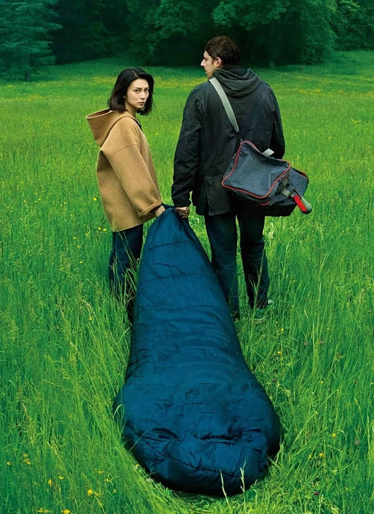 Ko Shibasaki as Sayako and Damien Bonnard as Albert in Kiyoshi Kurosawa's remake of "Serpent's Path."