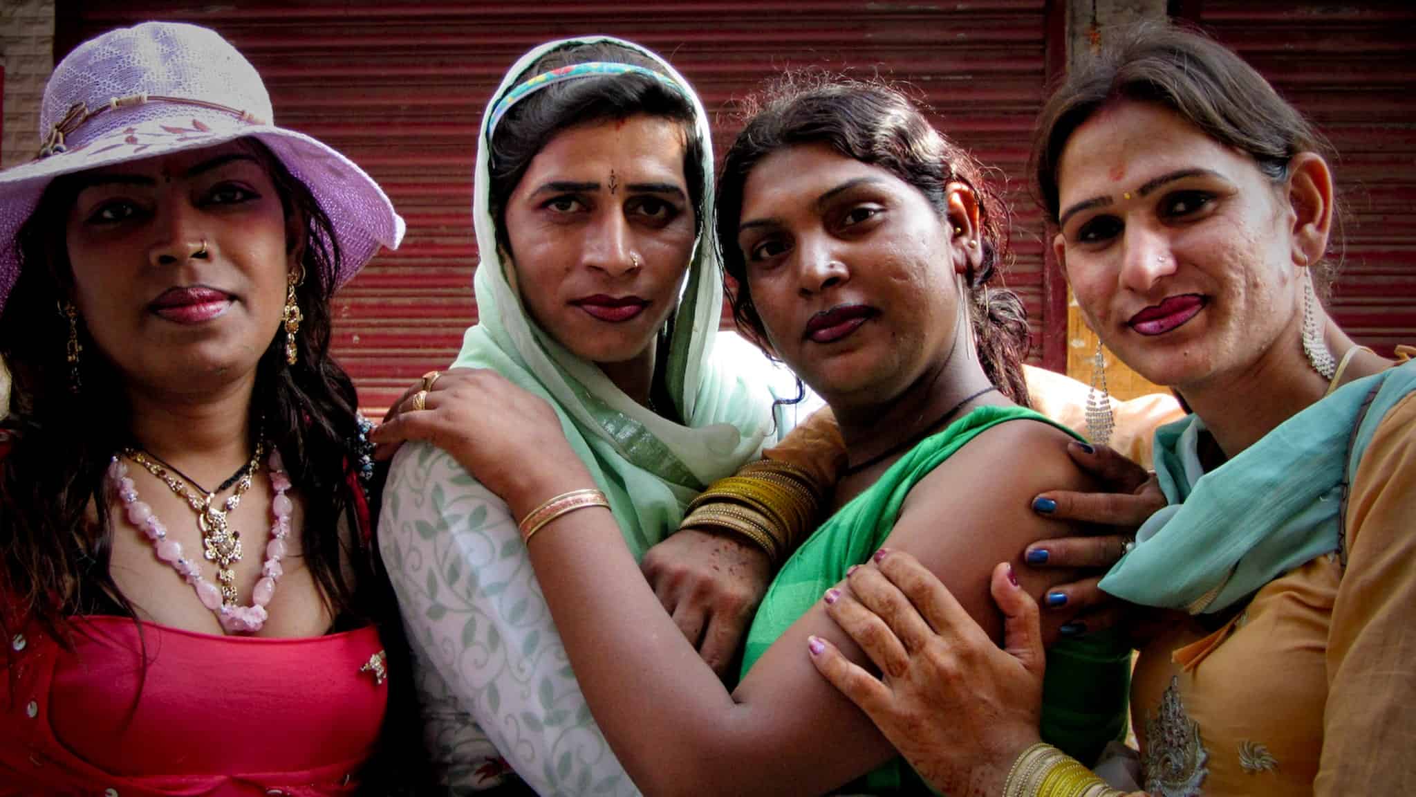 Hijras in Laxman Jhula.
