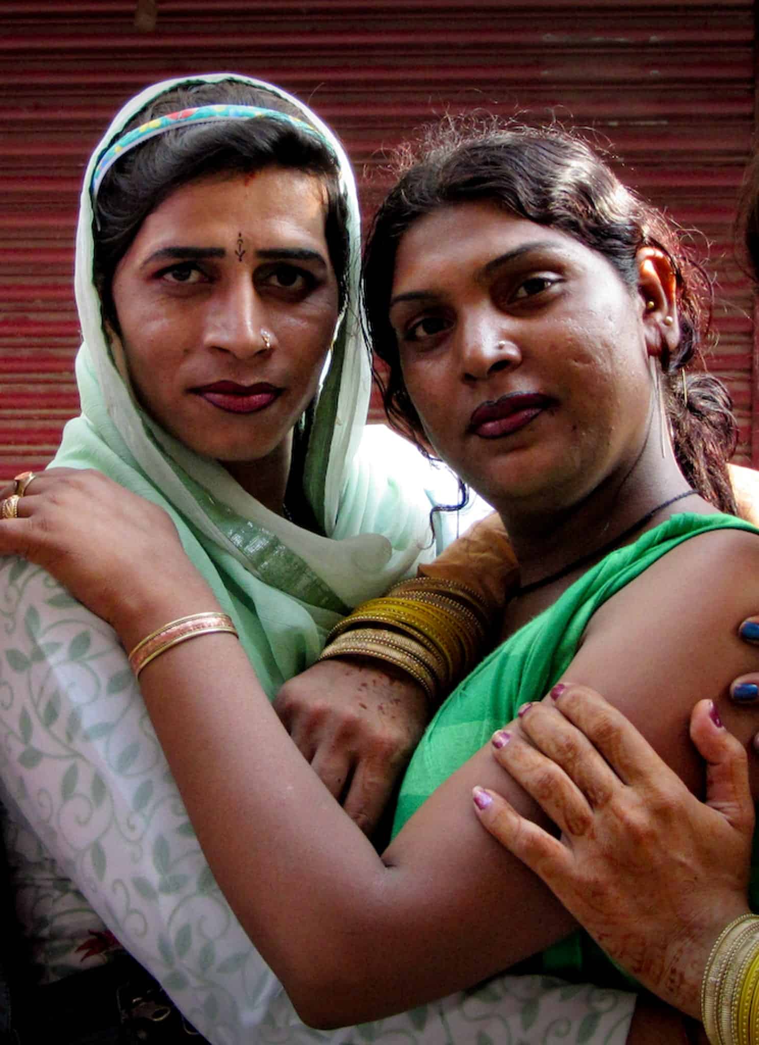 Hijras in Laxman Jhula.