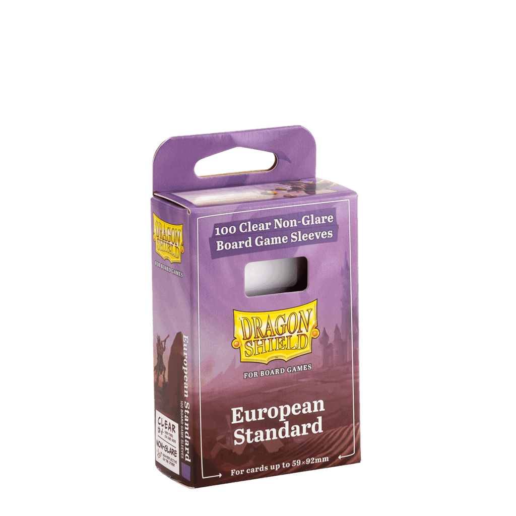 Dragon Shield Board Game Non-glare European Standard Sleeves (100x)