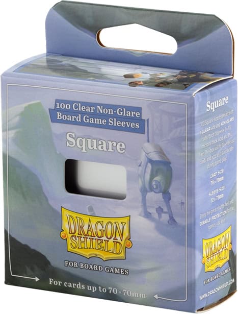 Dragon Shield Square Board Game Sleeves - Non-Glare 70 x 70 mm (100 stuks)