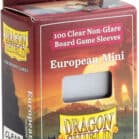 Dragon Shield European Mini Board Game Sleeves - Non-Glare 45 x 68 mm (100 stuks)