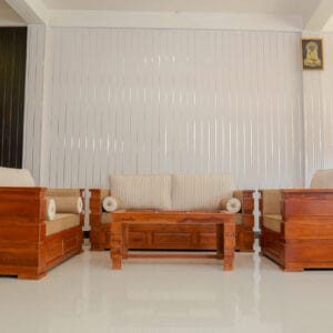 Teak Line Sofa