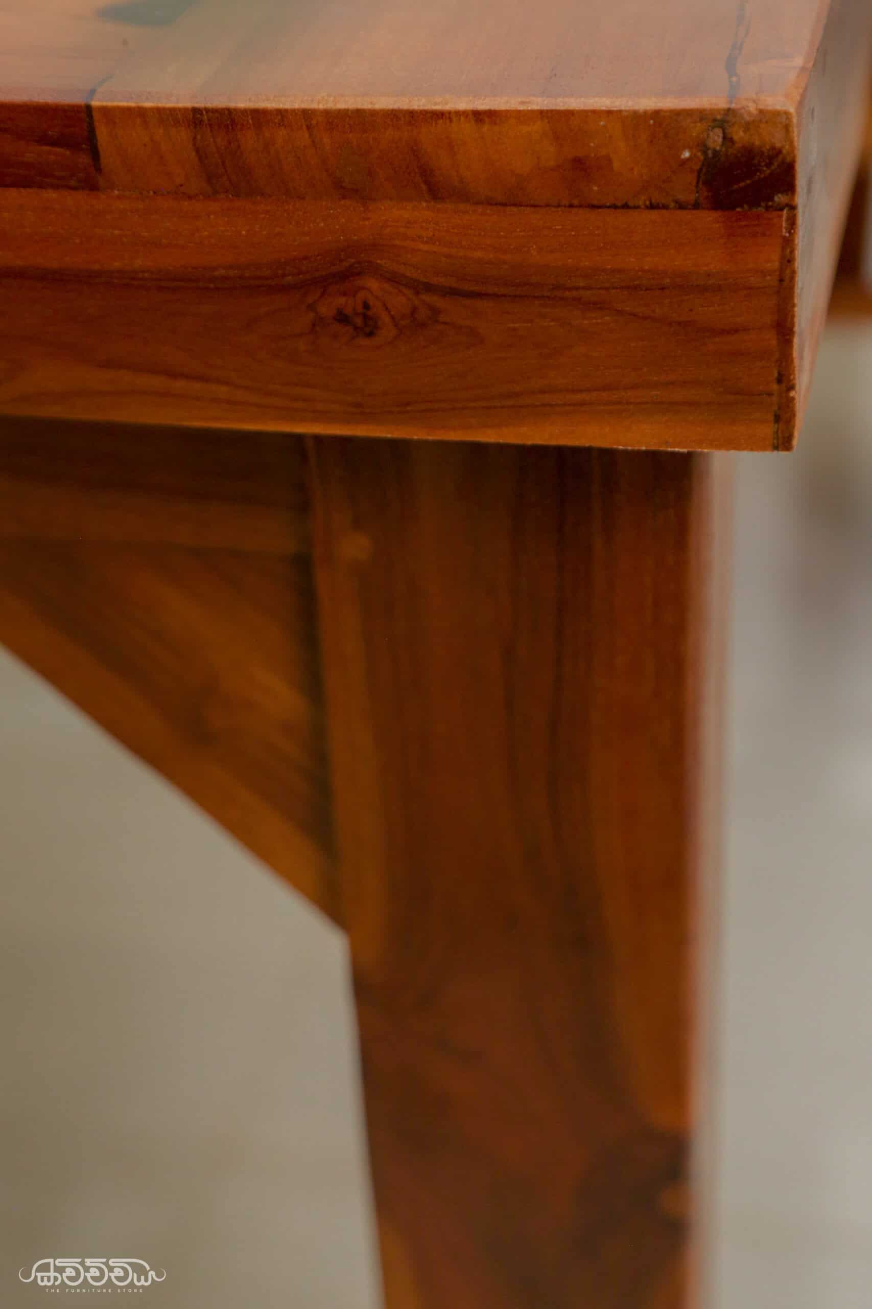 DT6 - Pulse Teak dining table and chairs kavichchiya