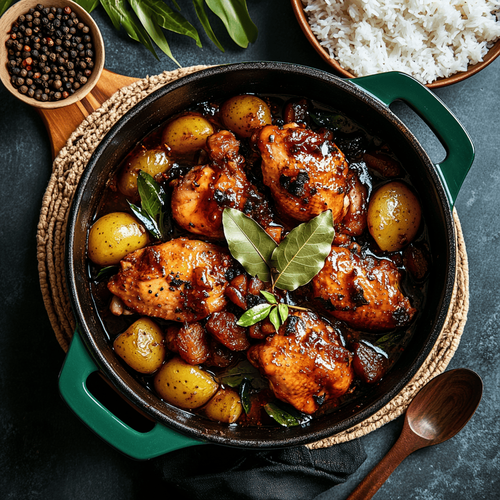 Filipino Chicken Adobo with Crispy Potatoes Kusina Secrets