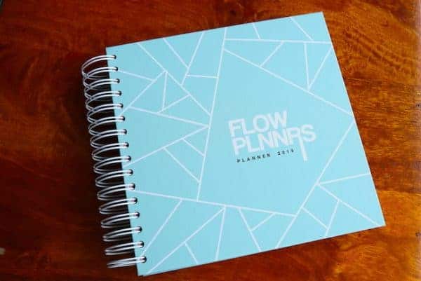 De voorkant van de Flow Planners Agenda 2019