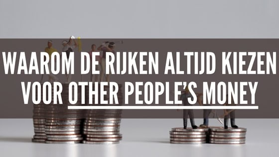 Other People's Money, ofwel OPM. Het is echt wat in de finance wereld, en waarschijnlijk niet wat je denkt. Ik moest er nooit wat van hebben, tot nu.