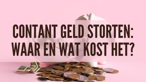 Geld storten. Ik vond dat altijd een fijne optie, maar ervoor betalen voelt toch een beetje vreemd. En dat moet tegenwoordig bijna overal.