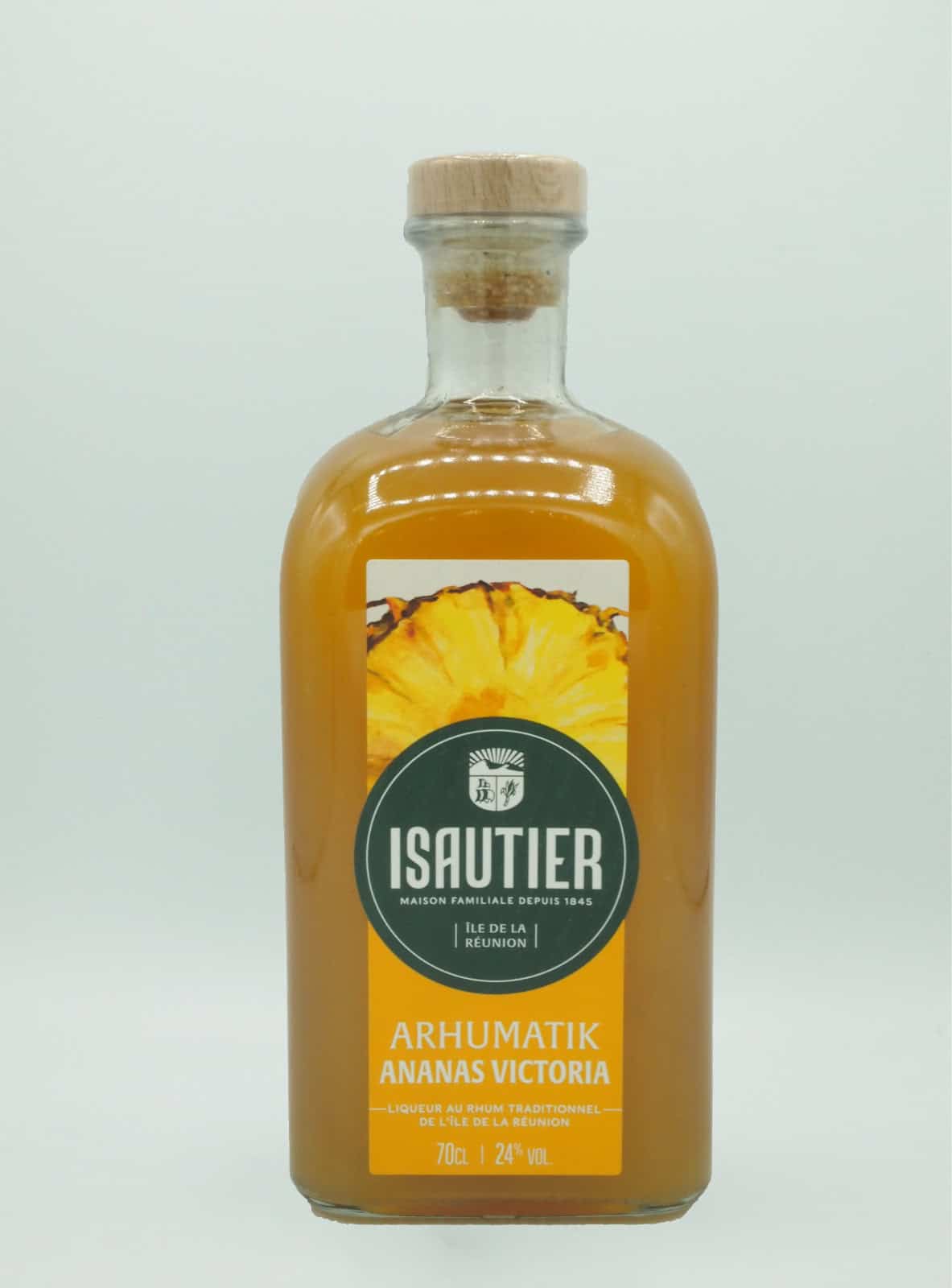 P1015130 ISAUTIER Rhum ARHUMATIK Ananas Victoria 70 cl – Image 1