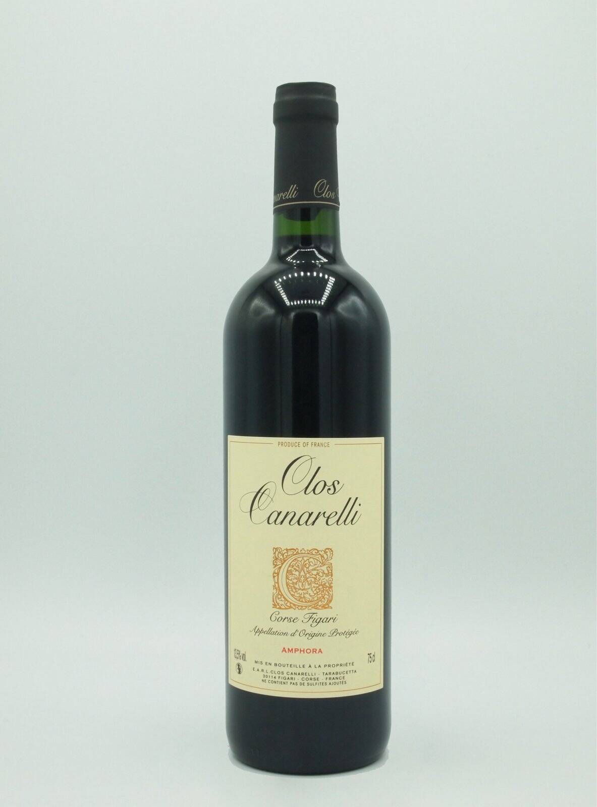 le Marché des Vins-CLOS CANARELLI  AOC Corse Figari  "Amphora"  2019  Rouge le Marché des Vins-CLOS CANARELLI-Vin Rouge