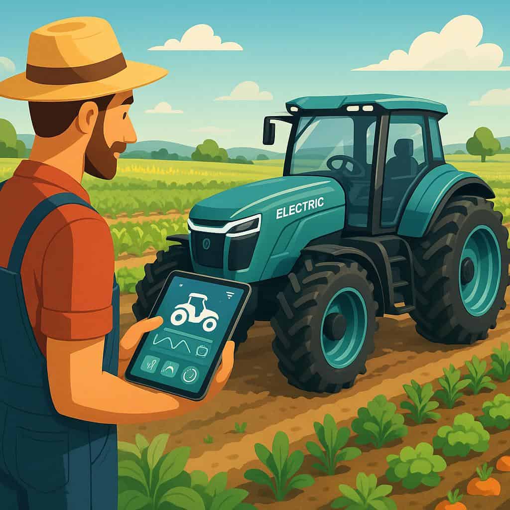 Electric Tractors Eco-Friendly Farming