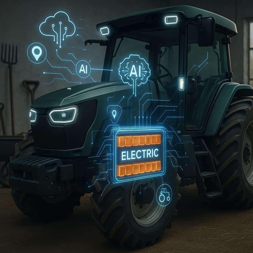 Electric Tractors Farming Revolution by 2025-1