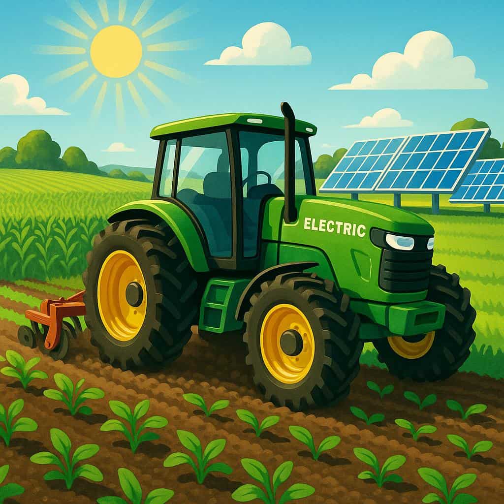 Electric Tractors Farming Revolution