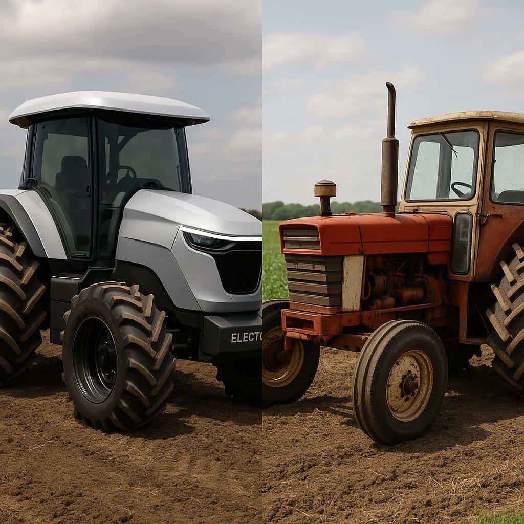 Comparison of Electric and Diesel Tractors