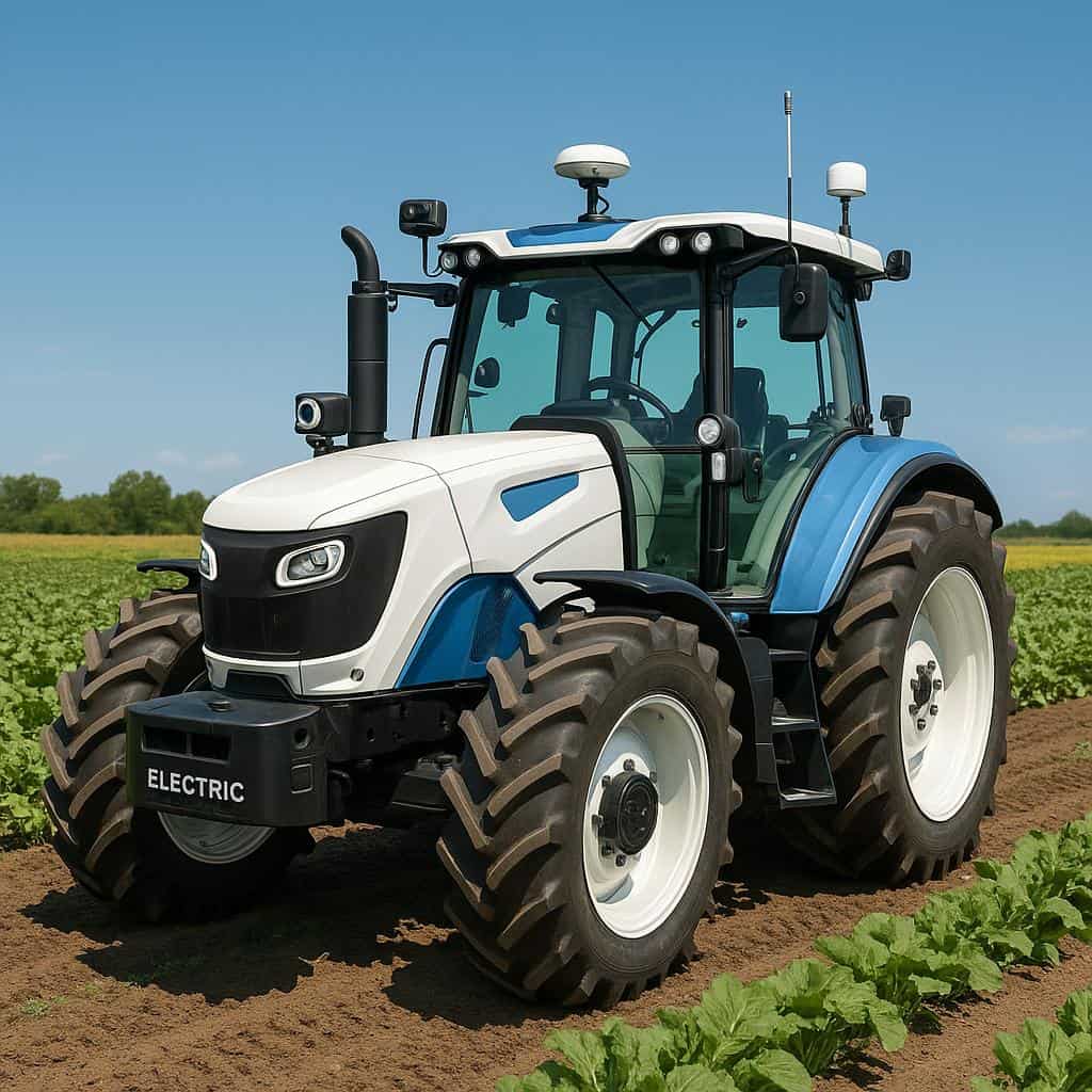 Smart Farming Electric Tractors