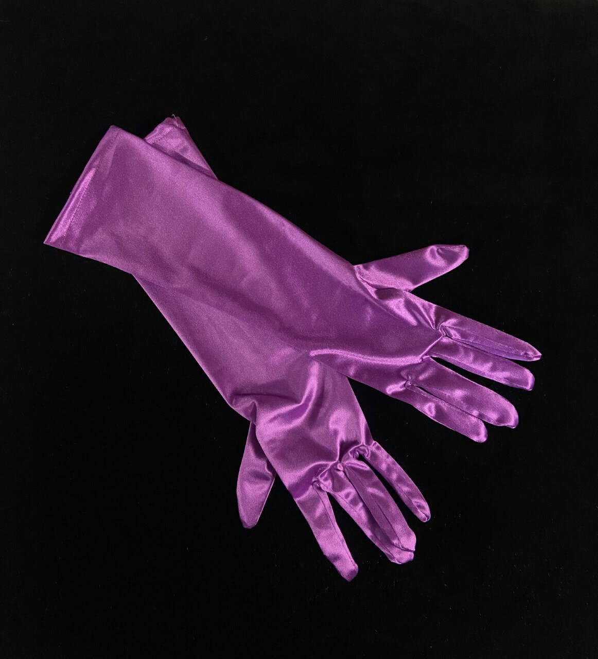 Gants Longs En Satin Pour Femme Tenue De Soirée De Princesse D'opéra De
