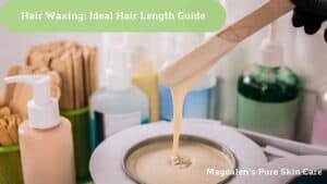 how long does your hair have to be to wax?
