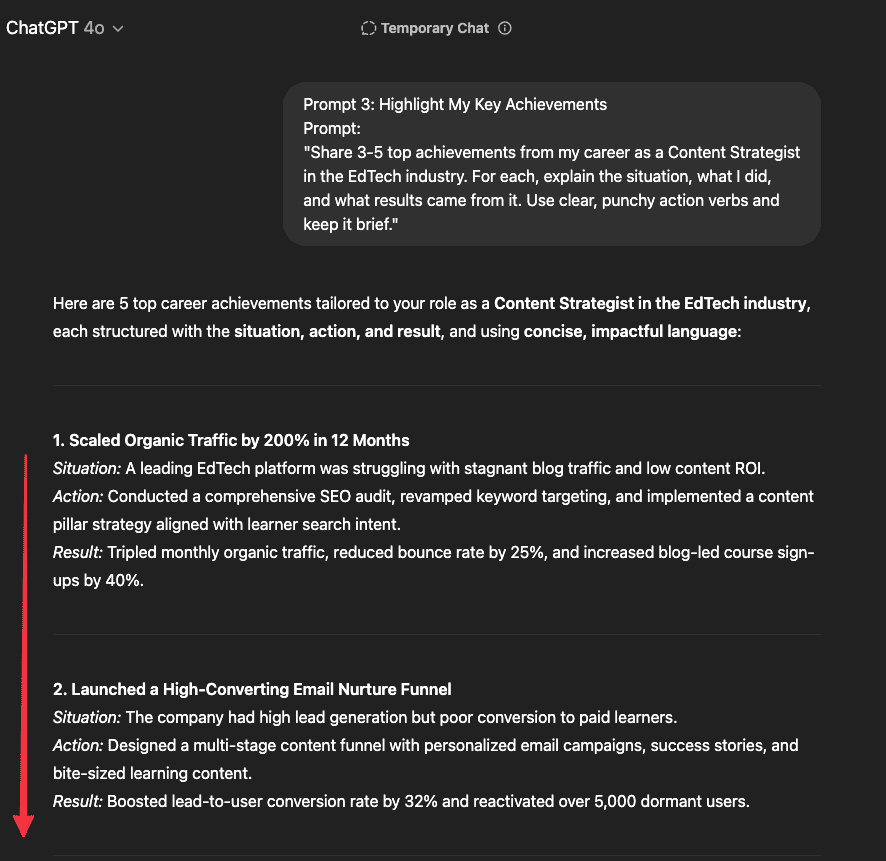 highlight key achievements