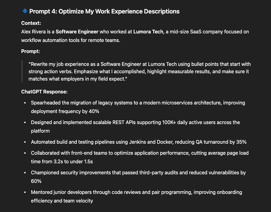 optimize experience