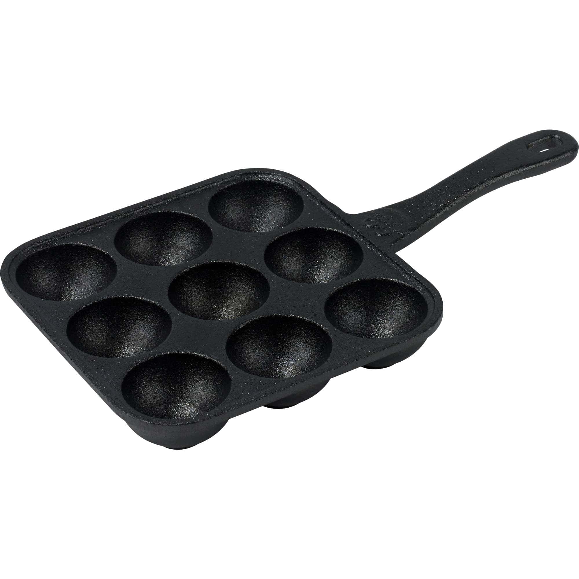 Æbleskivepande 9 Huller