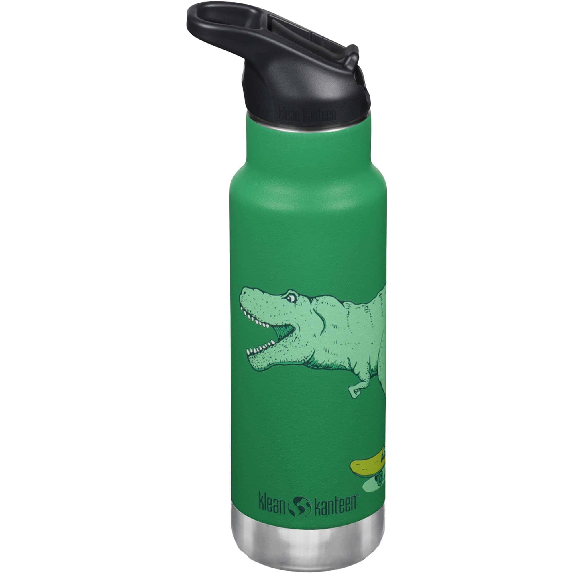 Kid Narrow Flip Sport Vandflaske 355 ml, Dino Skate