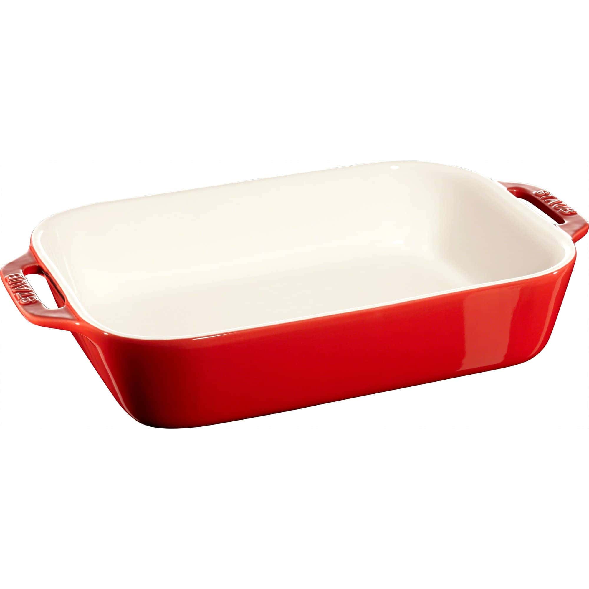 Rektangulær Ovnfast Fad 27 x 20 cm Rød