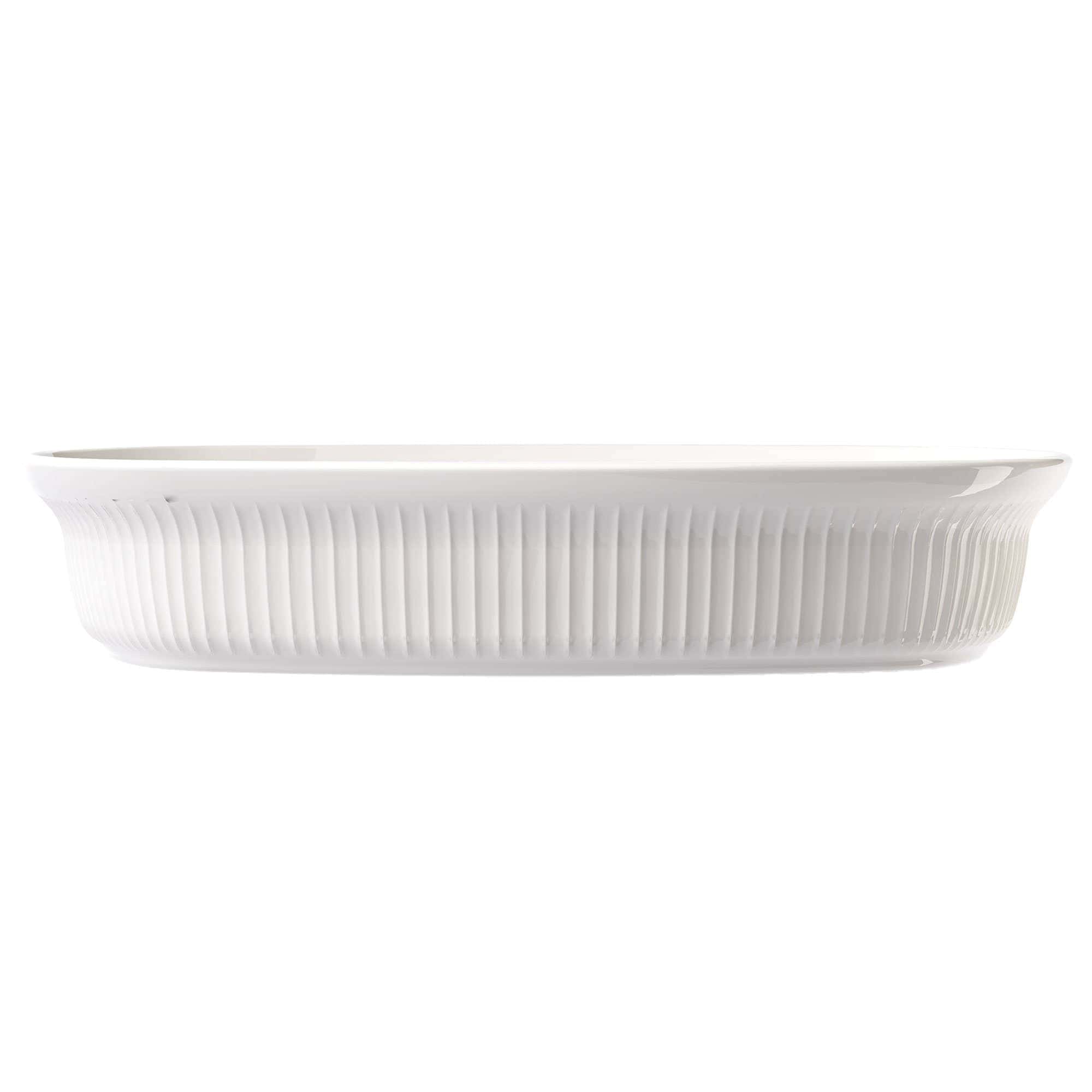 Hammershøi ovnfast fad   x 24 cm, hvid