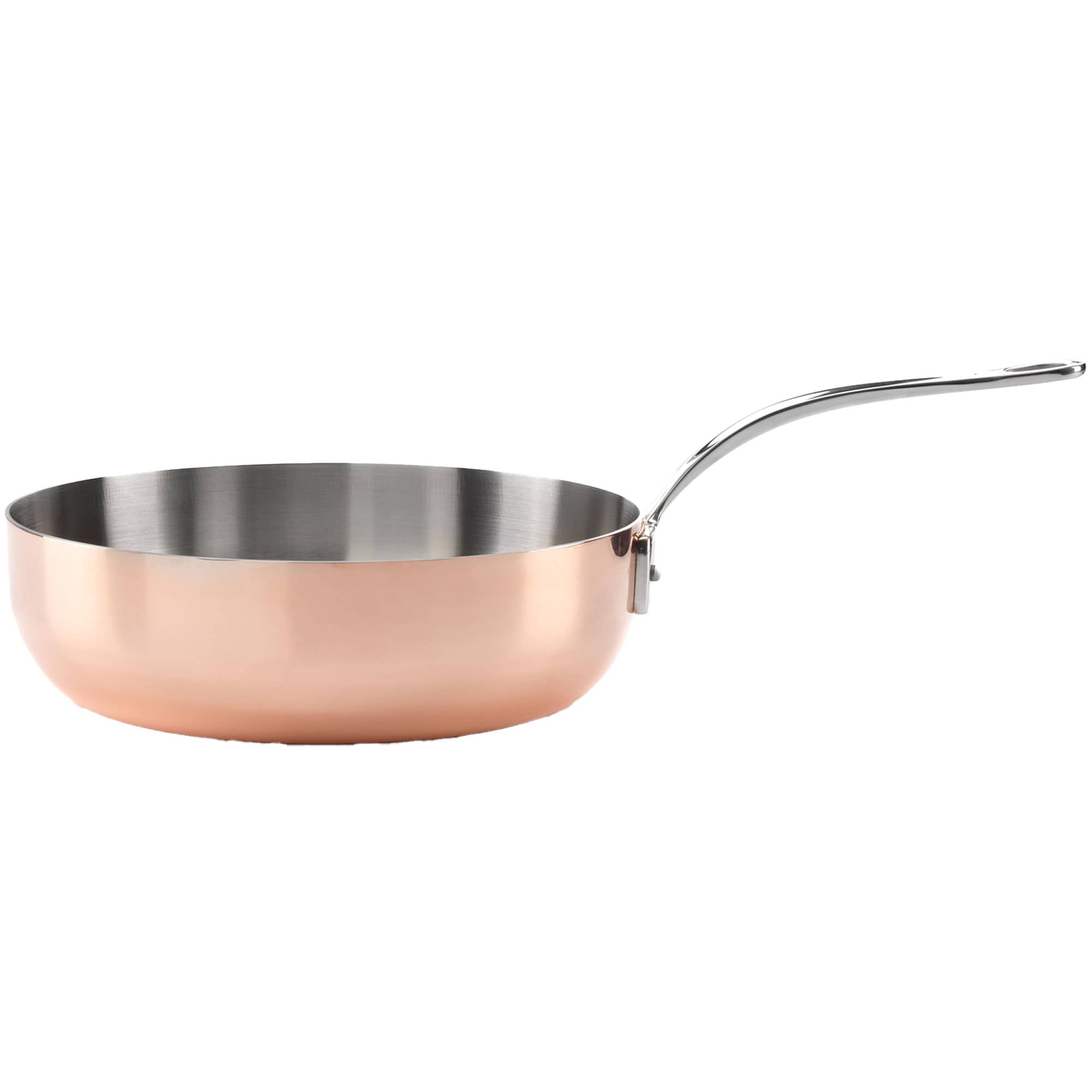 Samuel Groves Traktørpande 24 cm, kobber