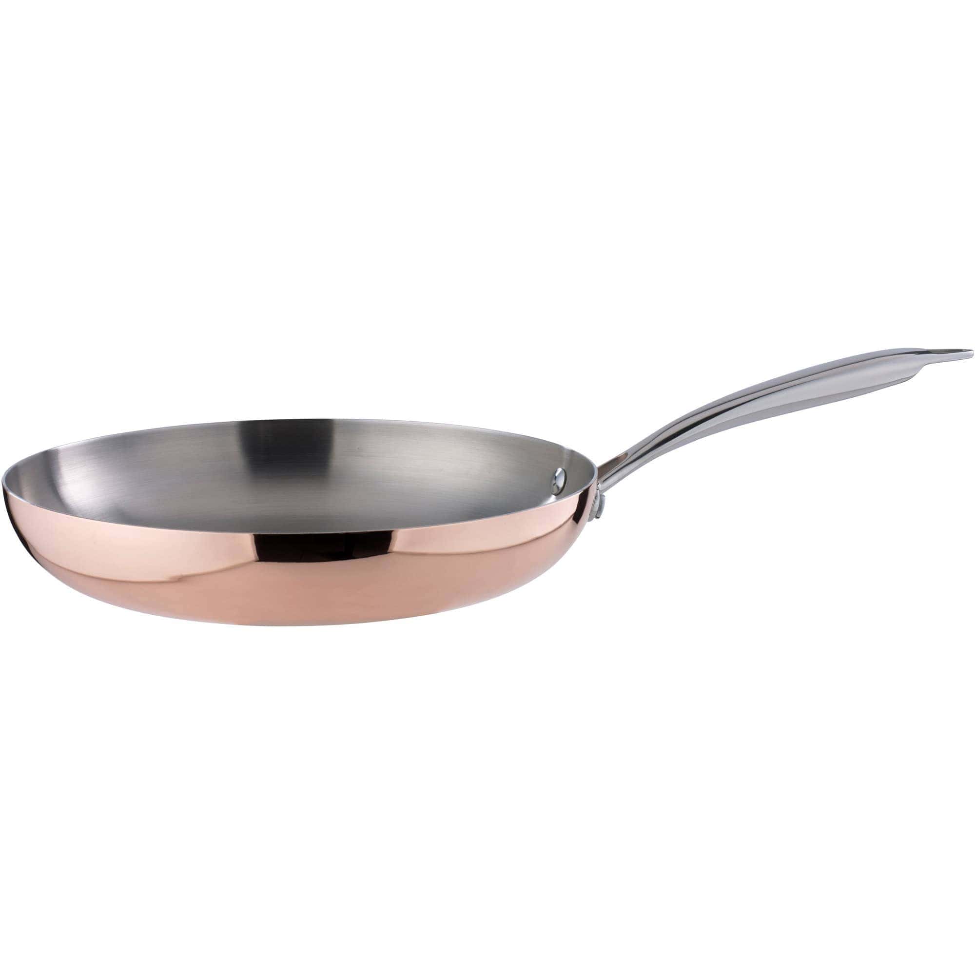 Stegepande Ø 28 cm kobber