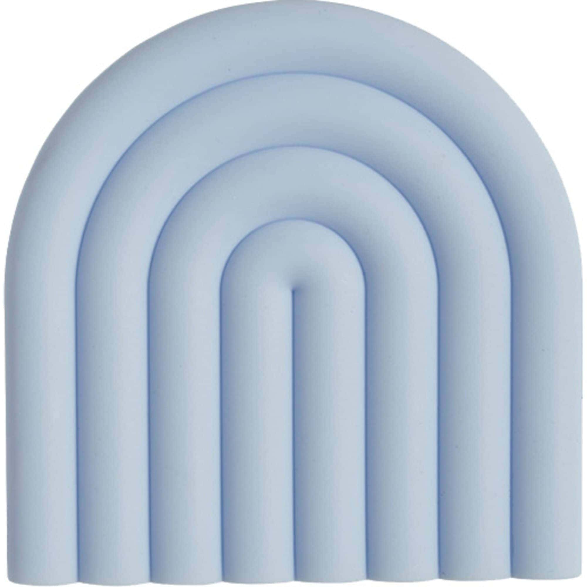 Regnbue bordskåner silikone, ice blue