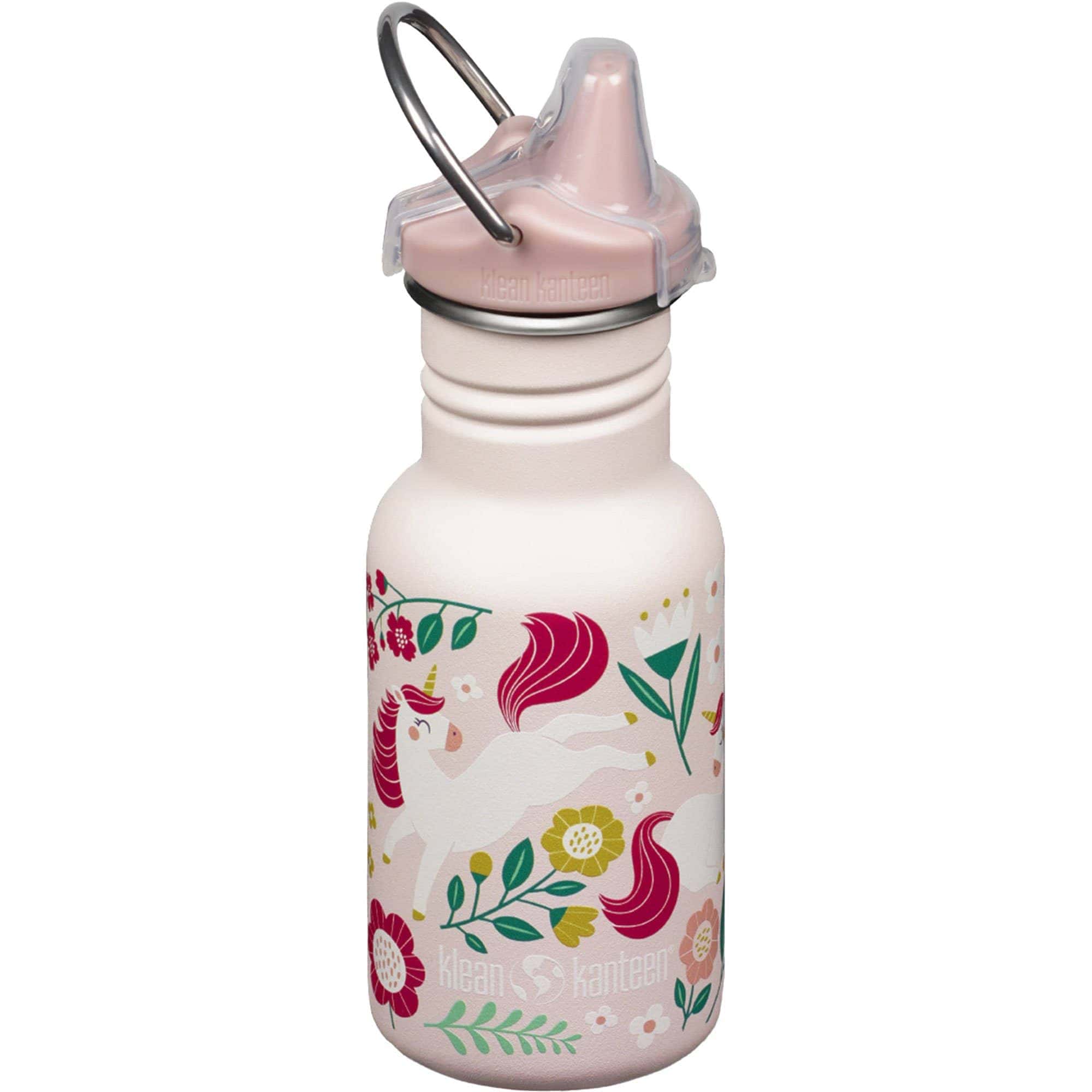 Kid Classic Narrow Sippy Børnekop med tud 355 ml, Leaping Unicorns