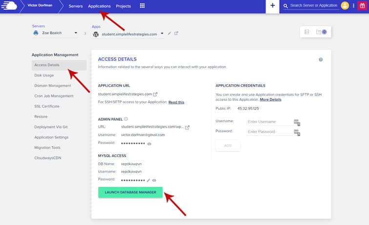 cloudways database manager - How to bulk delete MemberMouse expired members