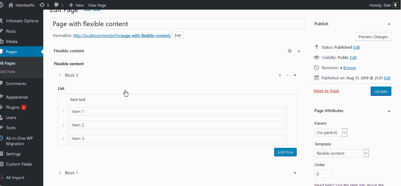 24 - How to use ACF to create reusable templates