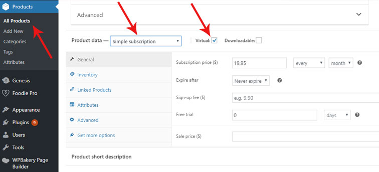 woocommerce create product - How to create a membership website with WooCommerce and CCBill