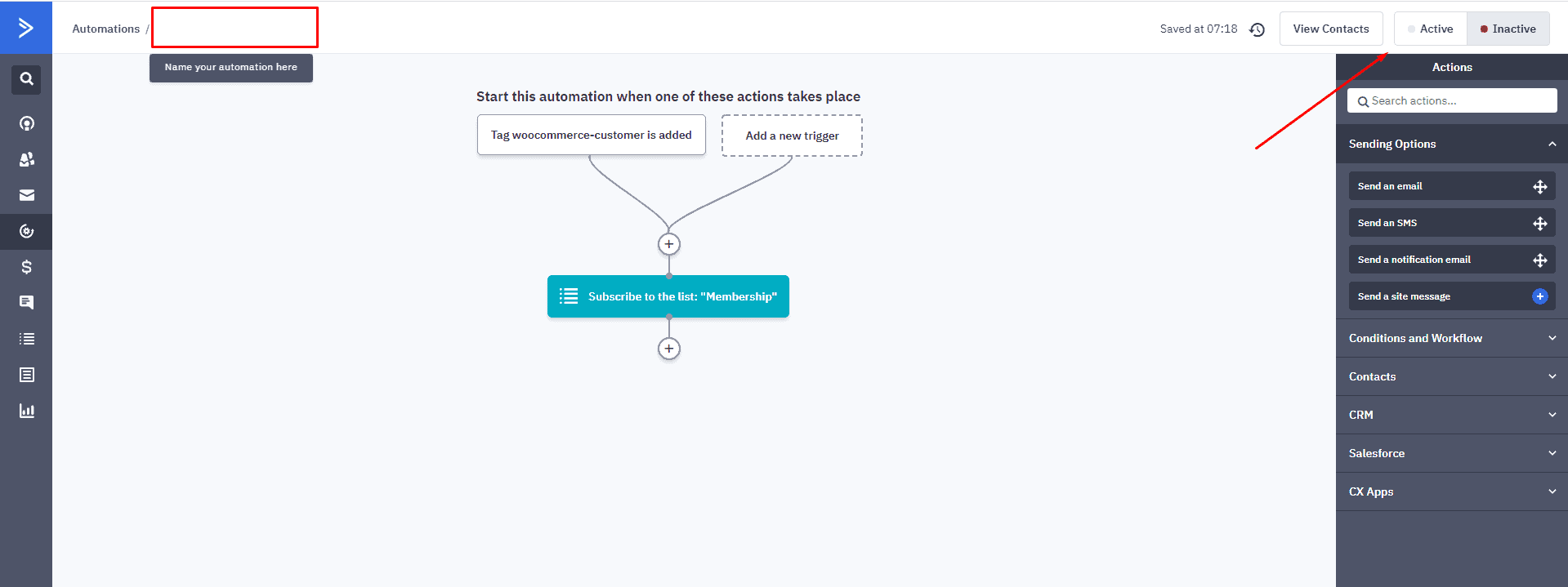 8Add woocommerce user to custom AC list - How To Add WooCommerce Buyers To An ActiveCampaign List