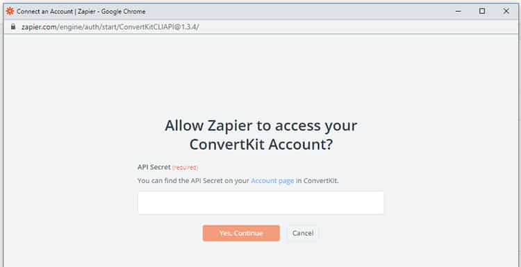 zap3 - Cancel PayKickstart Subscription Based on ConvertKit Tag