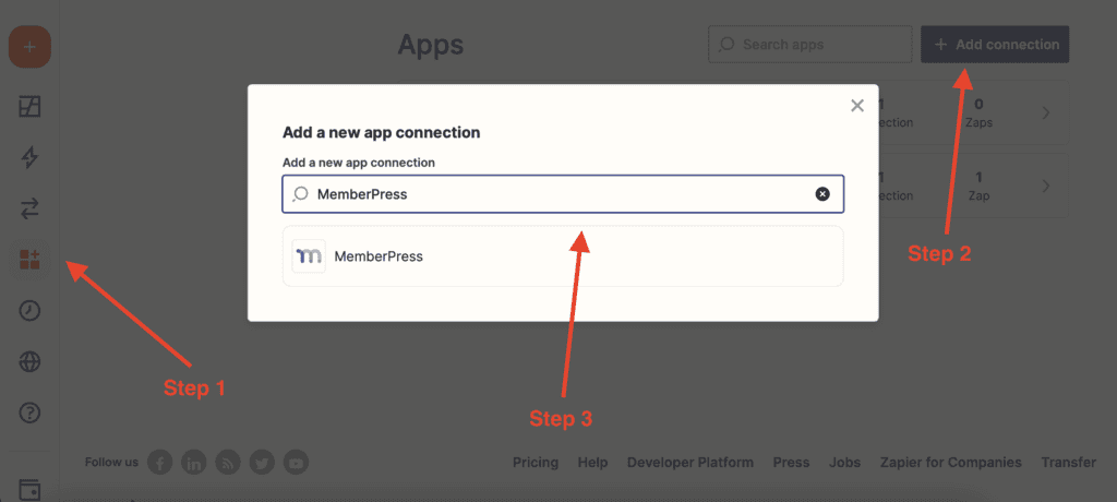 Screenshot 2022 08 27 at 3.23.51 PM 1024x460 - How to integrate MemberPress with HubSpot using Zapier